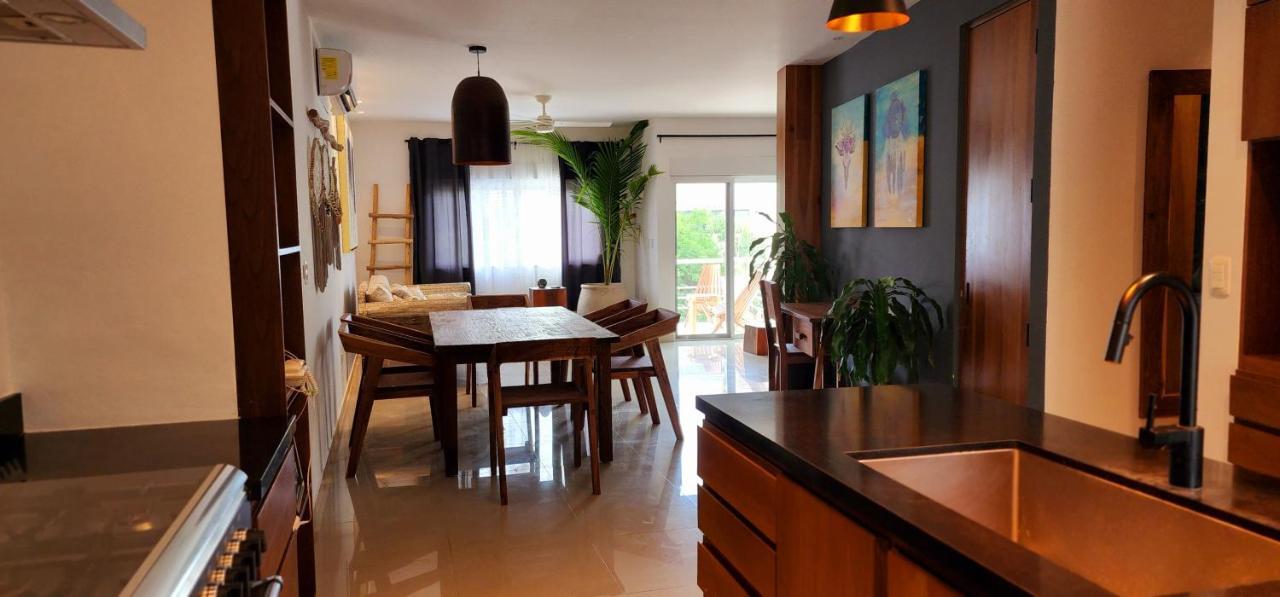 Apartmán Kin Tulum Apartamento Deluxe - Aldea Zama Exteriér fotografie
